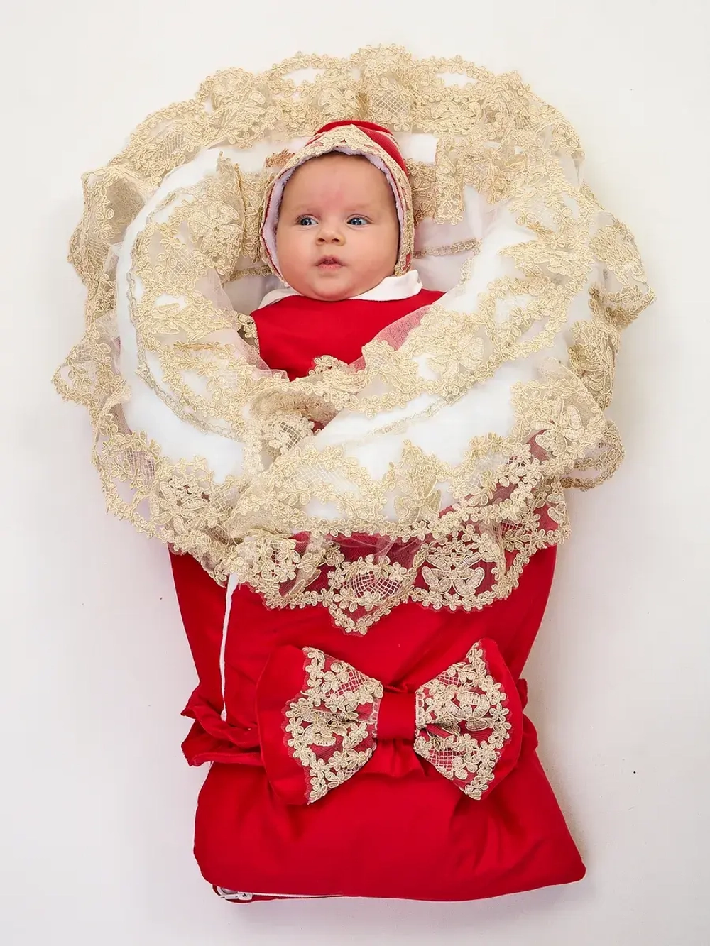 Комплект на выписку новорожденного осень