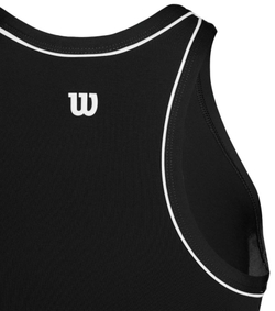 Женский топ теннисный Wilson Team Tank Top - черный