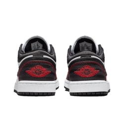 Женские кроссовки Air Jordan 1 Low SE Utility 'White Black Red' DD9337-106