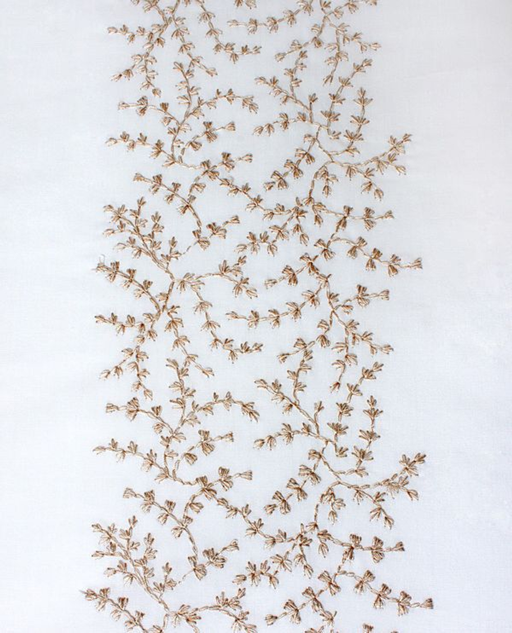 Элитная наволочка Жемчужный узор от Bovi вышивка