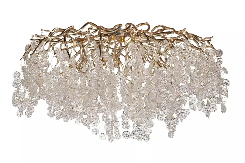 Люстра потолочная Garda Decor Tenera шампань 86-9018/1000