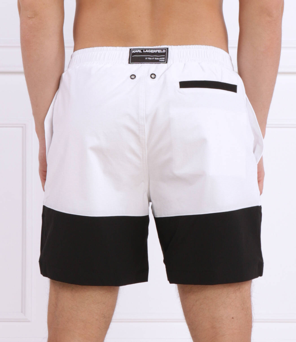 Шорты для плавания Karl Lagerfeld - белый(230M2206)