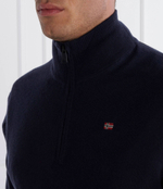 Хлопковый свитер damavand Napapijri - темно-синий(NP0A4GJS)