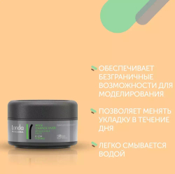 Londa CHANGE OVER пластичная паста для волос нормальной фиксации 75мл