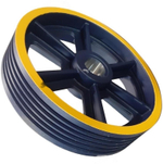 Канатоведущий шкив Ø560х5х12 мм U35° b105° I20 модель HW175C