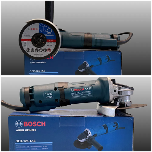 Болгарка угловая шлифовальная машинка ВОSСН 125 1150W