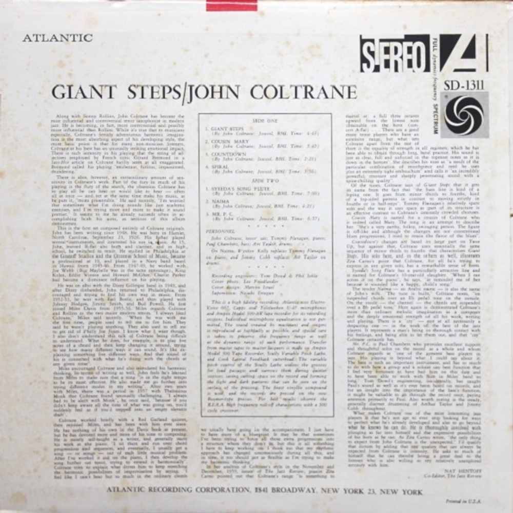 John Coltrane / Giant Steps (LP)