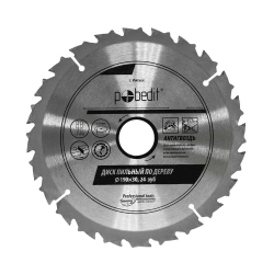 Пильный диск по дереву Антигвоздь 190 мм 24 зубьев