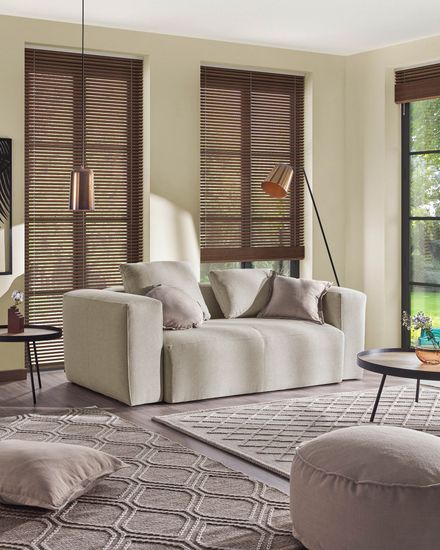 Подушка диванная Blok 60 x 50 см бежевая