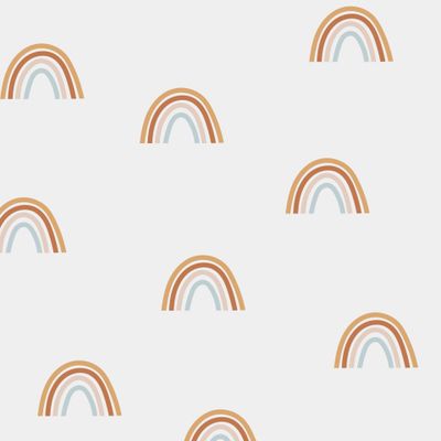 Радуга в светлых тонах