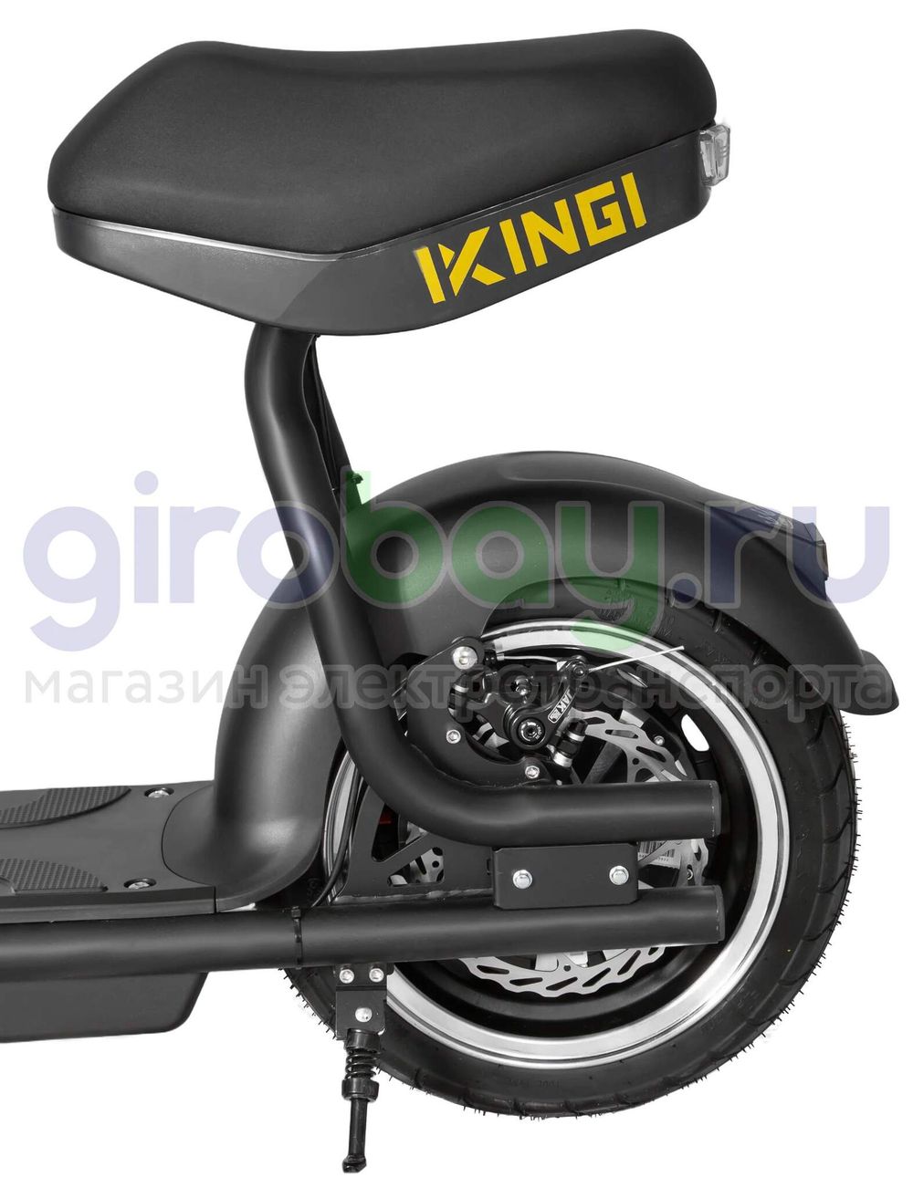 Электроскутер IKINGI X2 PRO (48V/21Ah) - Черный фото №14