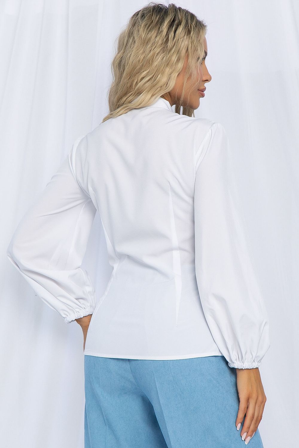 Блуза Венеция (белая) Б13014-14М LT Collection