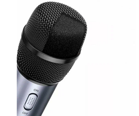 Микрофон для прямой трансляции UGREEN CM427 (10931) Livestream Microphone серебристо-чёрный