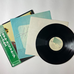 Винтажная виниловая пластинка LP Eagles Hotel California (Japan 1981) (Green Obi) ( Poster) New Kid In Town