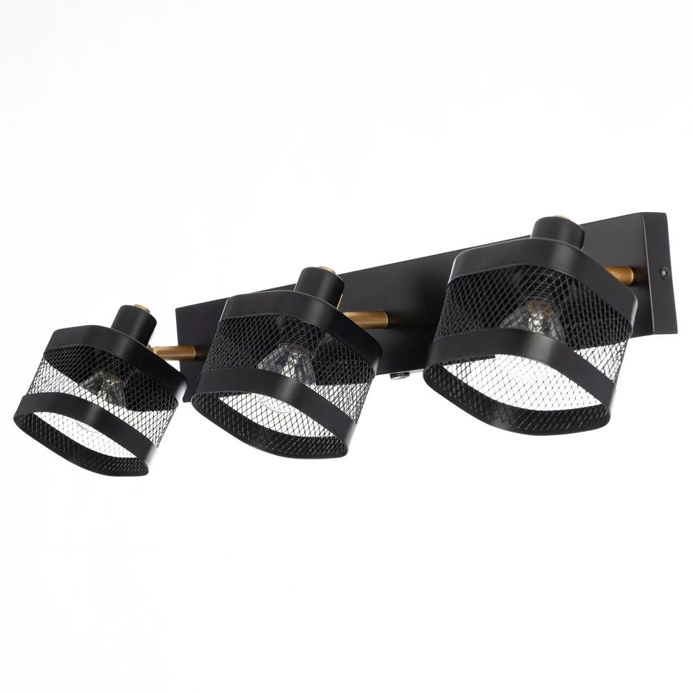 Citilux Хаген CL531535 Спот с выключателем Чёрный