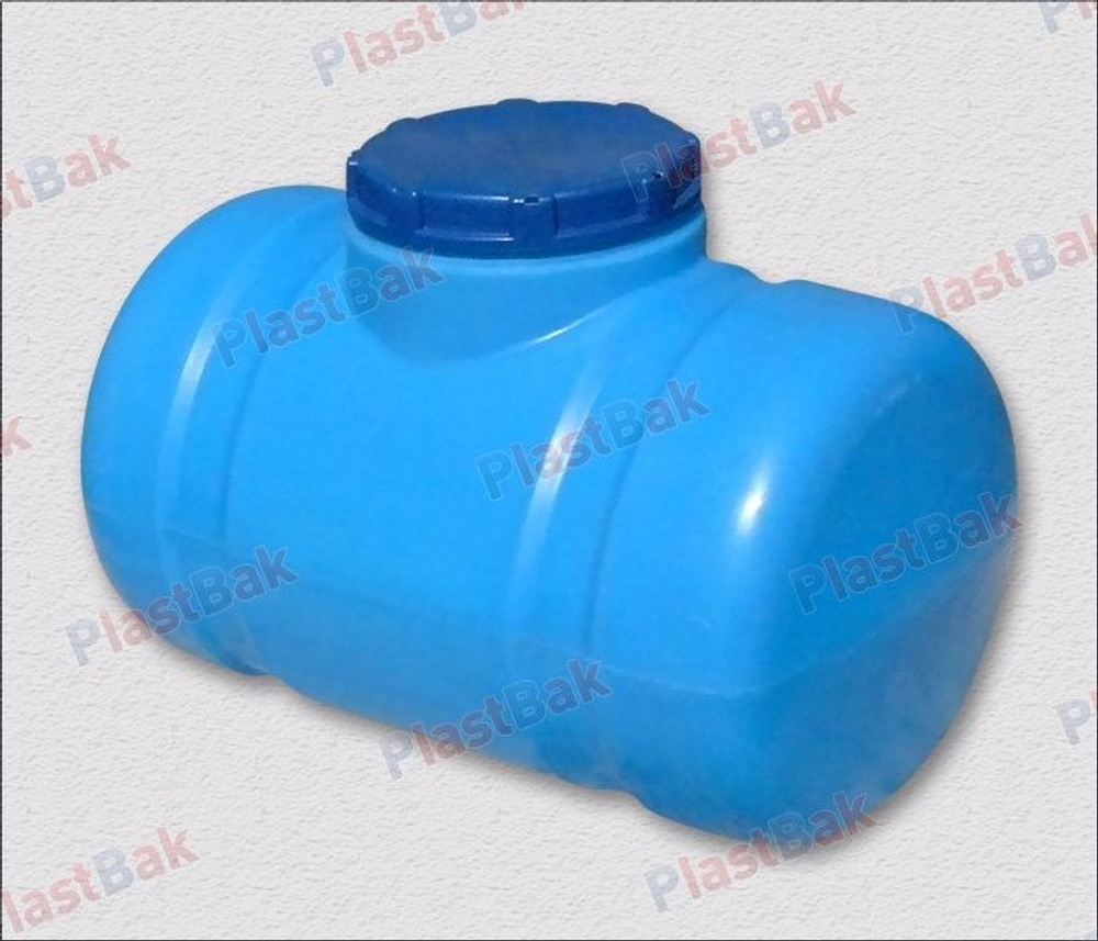 Ёмкость пластиковая пищевая Пластбак 100 л. Горизонтальная (73x45x48см;синий) - арт.556258