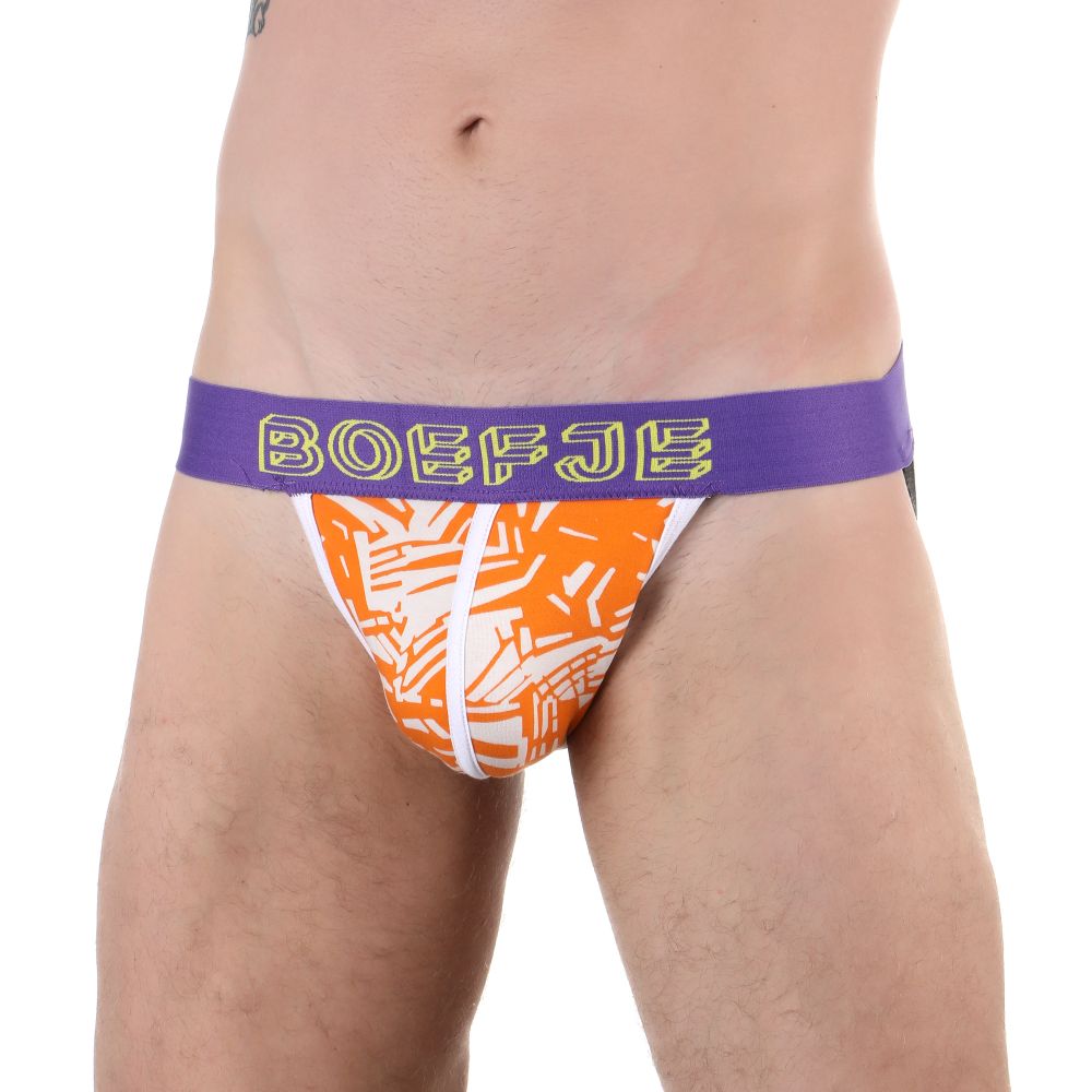 Мужские трусы джоки оранжевые Boefje