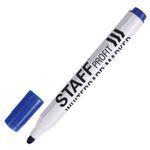 Маркер стираемый для белой доски СИНИЙ, STAFF "PROFIT", 2,5 мм, 151645