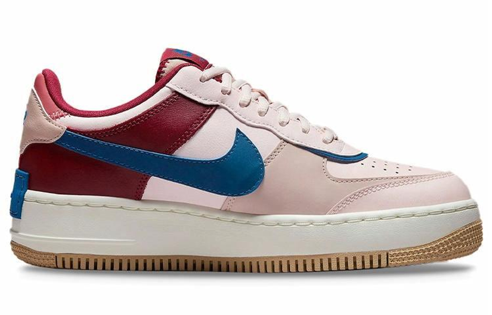 Кроссовки Nike Air Force 1 Low Shadow "Multi-Color" (Женская размерная сетка)