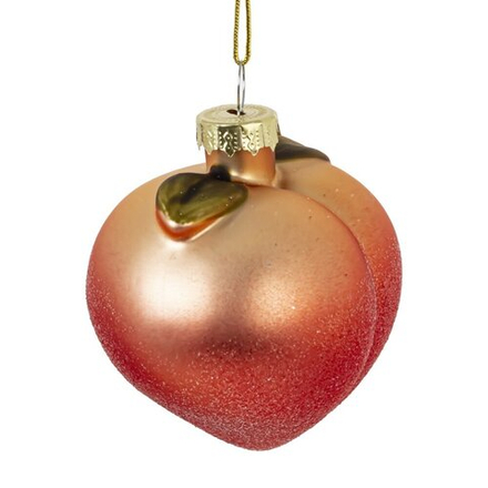 GAEM Украшение новогоднее "Персик", L6 W5,5 H6,5 см