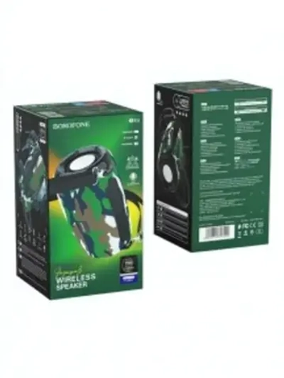 Портативная колонка Borofone BR4, 5W, BT5.0, 500mAh Camouflage Green