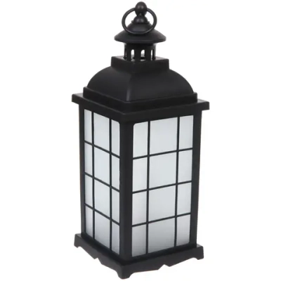 Сувенир с подсветкой «Сказочная лампа» 13*13*33 см (работает от 3*ААА), Черный