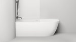 Ванна SOFIA CORNER L 170x85 матовая покраска по RAL полностью