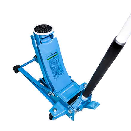 Домкрат подкатной гаражный с педалью быстрого подъёма XRD0336 на 3 т (70/505 мм)