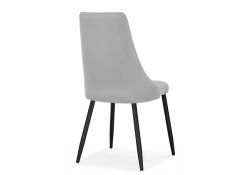 Стул на металлокаркасе Кора светло-серый / черный