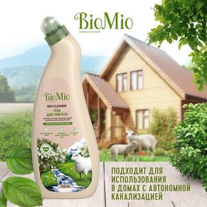 BioMio. BIO-TOILET CLEANER Экологичное чистящее средство для унитаза. Чайное дерево. 750 мл