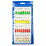 Мормышка Фосфорная Lumicom плавающая 106-2 №4 Long+, ABC 1шт -