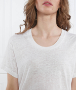 Льняная футболка Sams\u00f8e Sams\u00f8e - белый(F23100115)