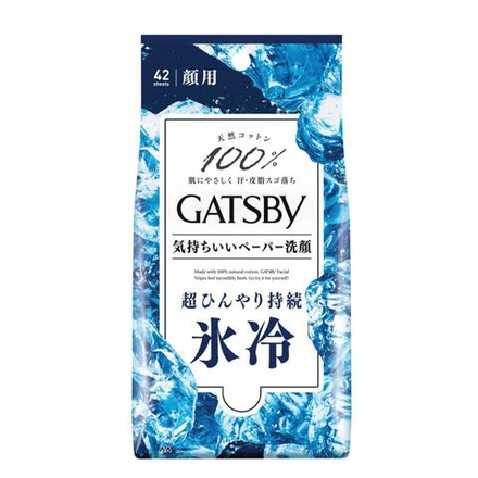 Дезодорирующие и освежающие салфетки Gatsby Ice