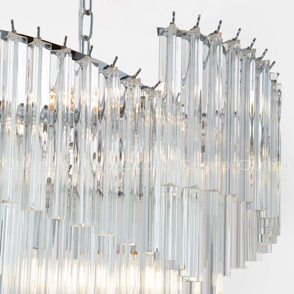 Люстра Cloyd EVOLUTE-A C10 / Ø60 см - хром (арт.10571)