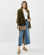 Сумка 680 17 леопард крупный