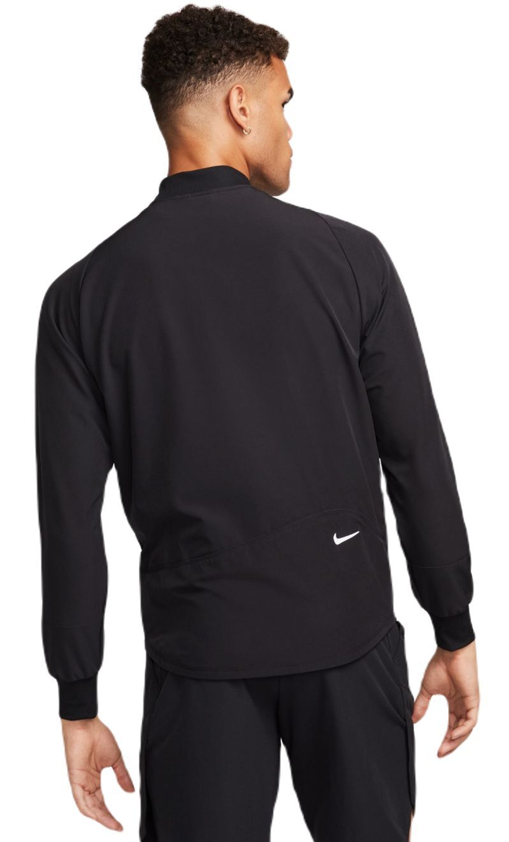Мужская теннисная кофта Nike Court Dri-Fit Advantage Jacket - black/white