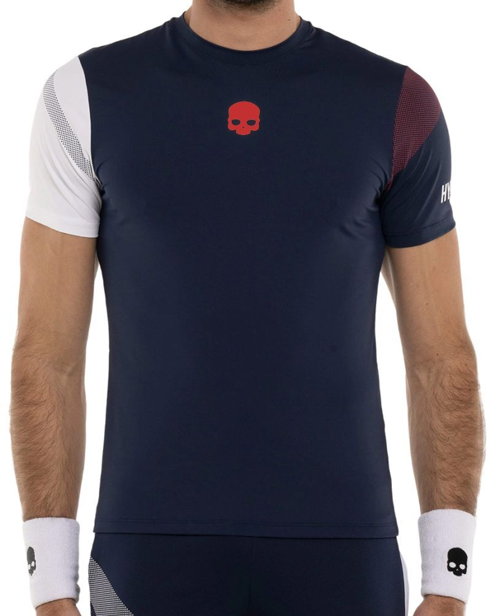 Теннисная футболка Hydrogen Sport Stripes Tech T-Shirt - Blue