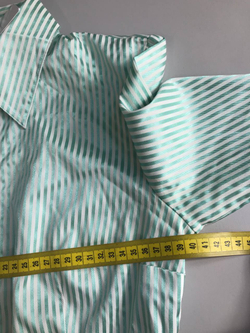 Блузка Oggi полосатая, визуально 42 размер