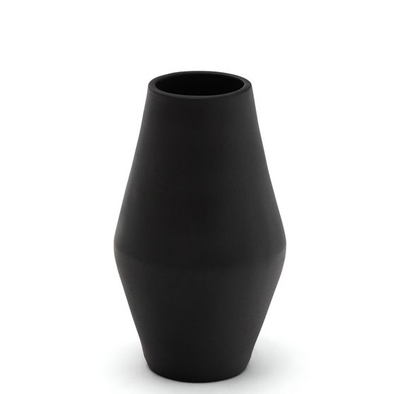 Ваза Posia Terracotta высотой 45 см черная