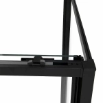 Душевой уголок Vincea Slim Soft VSR-1SS9012CGB 120x90 стекло тонированное/профиль черный
