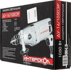 Дрель ударная Интерскол ДУ-16/1050ЭР