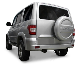 Фаркоп под квадрат c электрикой Smart для УАЗ Patriot 2005-2016 2016-н.в., шар E, 1500/75 кг, F.6311.002