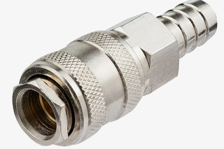 Быстросъем с клапаном/елочкой на 12мм PR-0871