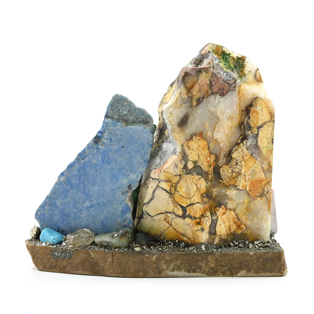 Композиция из самоцветов "Данила мастер" 91*62*79мм