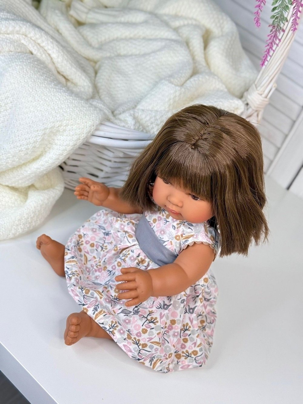 Кукла D Nenes виниловая 34см Lean (054042)