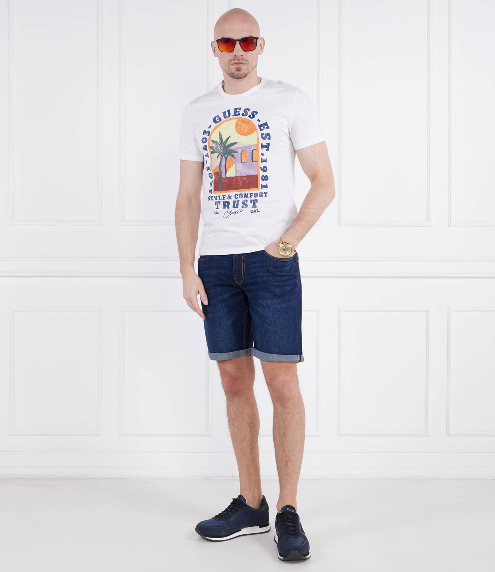 Футболка PALM WINDOW GUESS - белый(M3GI10 K6XN4)