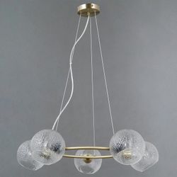 Потолочная люстра ILLUMICO ARIES IL0728-5PSQ-24 AB ARIES