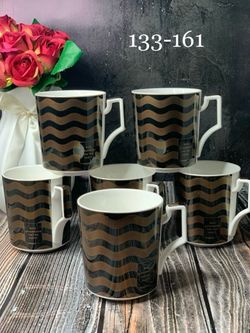 Lenardi 133-161 Набор из 6 кружек 350 мл в под.уп.(х8)