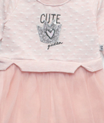 Комплект платье для девочки розовое