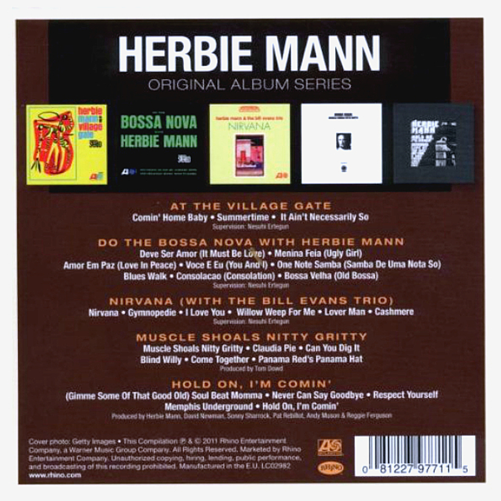 Herbie Mann / Original Album Series (5CD)